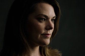 Greens senator Sarah Hanson-Young on the show Ms Represented with Annabel Crabb.