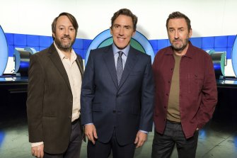 Truth or tall tale? It’s often hard to tell when David Mitchell, Rob Brydon and Lee Mack put guests through their paces on perennial panel show Would I Lie To You?