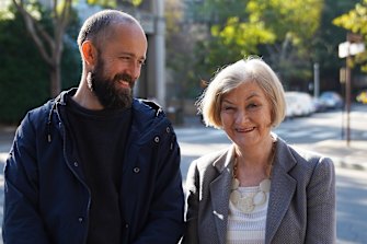 Christiaan Van Vuuren with Sydney Morning Herald senior investigations writer Kate McClymont in Big Deal.