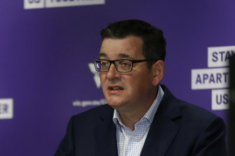 time for daniel andrews to change it up