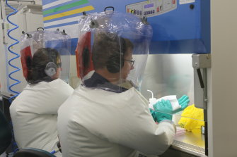 The CSIRO’s high-containment biosecurity facility, the Australian Animal Health Laboratory, in Geelong. 
