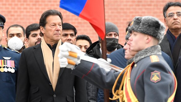 Pakistan Prime Minister Imran Khan.