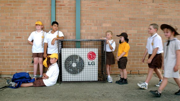 The Department of Education is on track to install airconditioning in the remaining schools by June 2022.