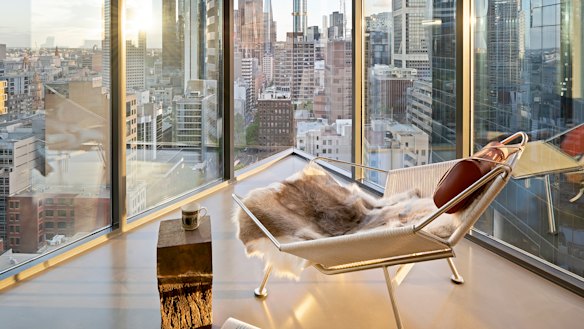 The couple decided to stay put in the 145-square-metre apartment, but called in architecture and design firm Multiplicity to completely rework the home.