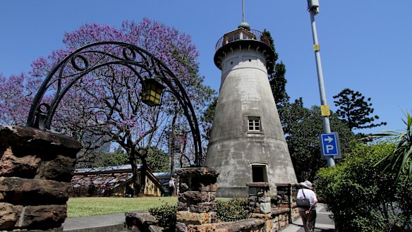 The Old Windmill tower at Spring Hill, built in 1828, was open to the public as part of the Brisbane Open House.