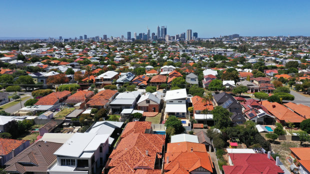 Inner Perth suburbs were the most searched by foreign buyers during the pandemic. 