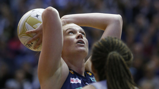 Caitlin Thwaites and the Vixens will play rivals Collingwood while in isolation in Queensland.