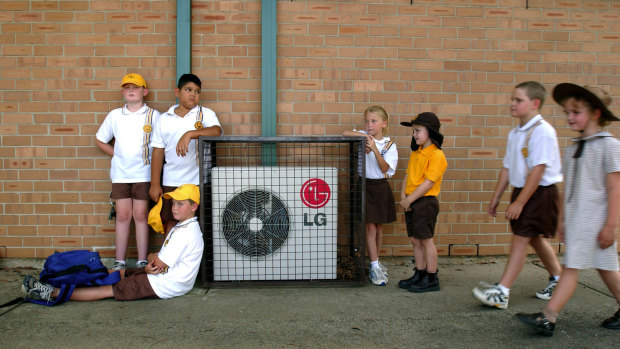 The Department of Education is on track to install airconditioning in the remaining schools by June 2022.