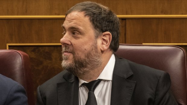 Former Catalan regional vice-president Oriol Junqueras.