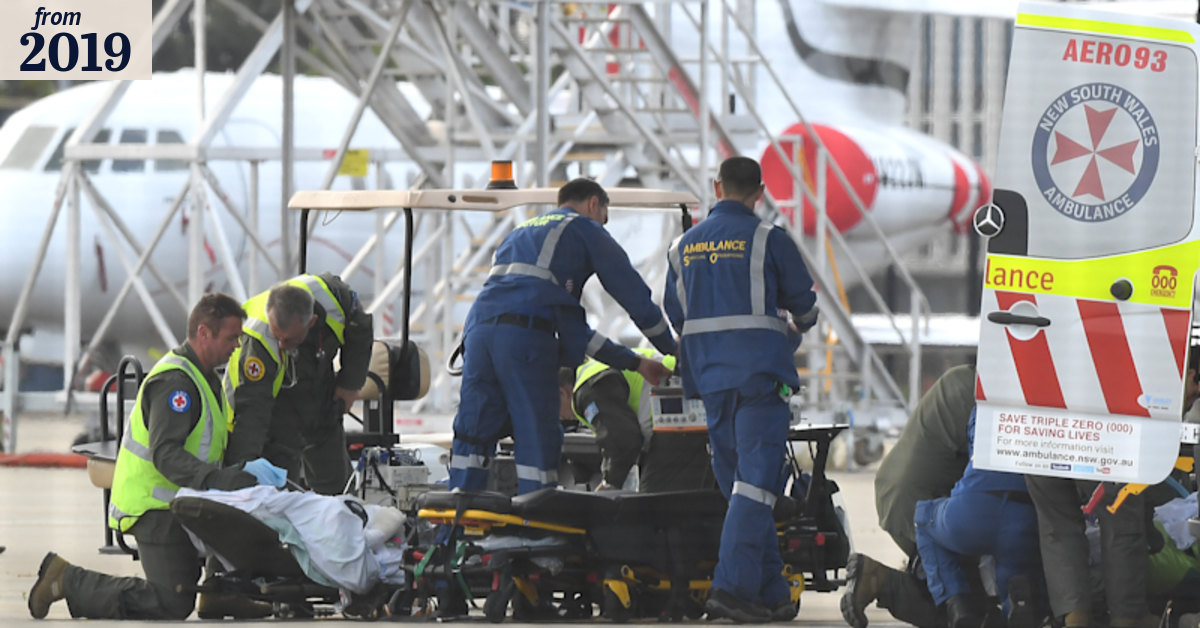 Sydney hospital prepares for two more volcano victims as injuries present challenge