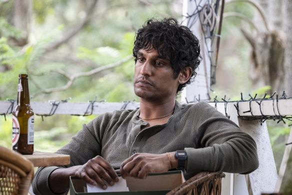 Rudi Dharmalingam plays an empathetic but unravelling nurse in a psychiatric ward in the ABC drama Wakefield.