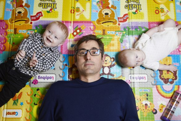Louis Theroux at the Bethlem Royal Hospital for the documentary Mothers on the Edge.