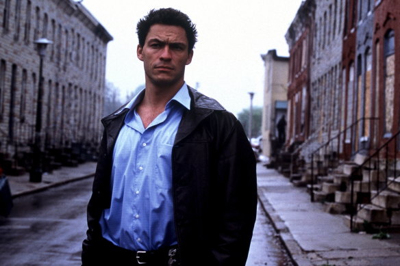 Dominic West as Jimmy McNulty in The Wire.