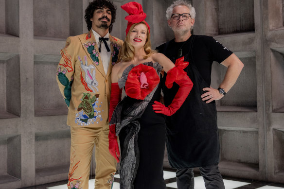 Tony Armstrong, Kirsha Kaechele and Vince Trim.