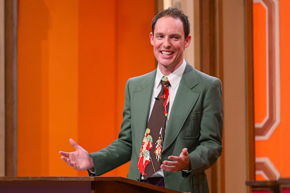 Guy Montgomery is the man of letters on Guy Montgomery’s Guy Mont Spelling Bee. 