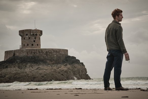  Damien Molony as Jim Bergerac in the reboot that, like the original, is also set on the Channel Island of Jersey. 