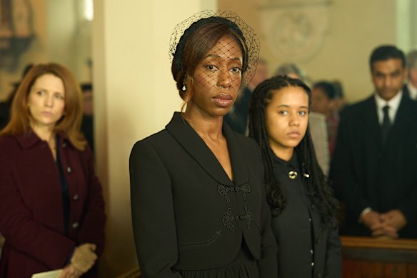Nikki Amuka-Bird as Sally Wright and Eden Hollingsworth as Daisy in I, Jack Wright. 