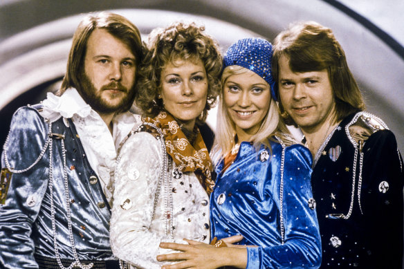 The glam get-ups worn by Abba during their 1974 Eurovision triumph will be on display, along with other props and famous outfits, at Eurovision on Tour.