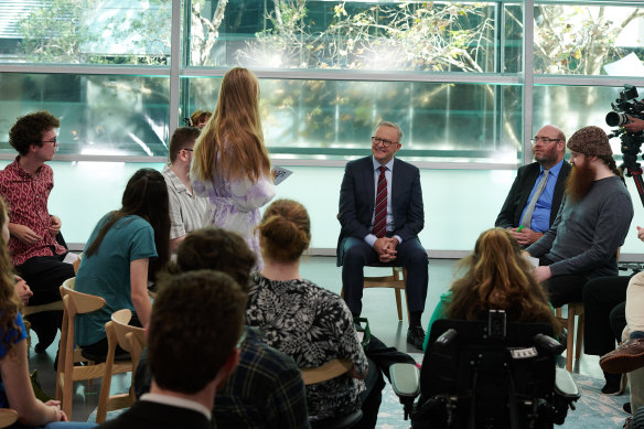 Prime Minister Anthony Albanese sits down with students for The Assembly.