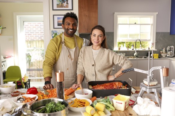 Kate Ritchie and Nazeem Hussain star in new ABC show The Role of a Lifetime