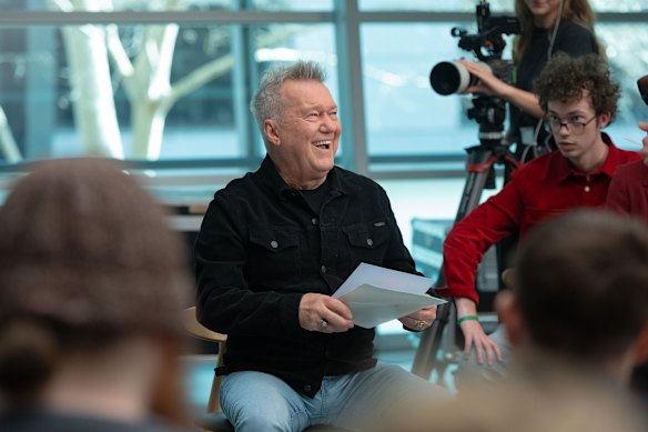 Jimmy Barnes appears on this season of The Assembly.
