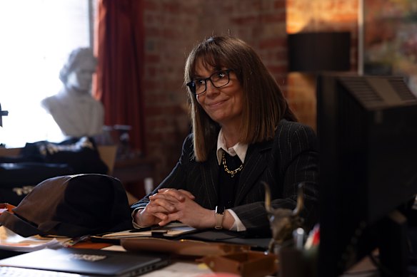 Kitty Flanagan as uptight CEO Julia McNamara in Bad Company.