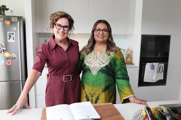 Crabb and deputy Greens leader Mehreen Faruqi on Kitchen Cabinet.