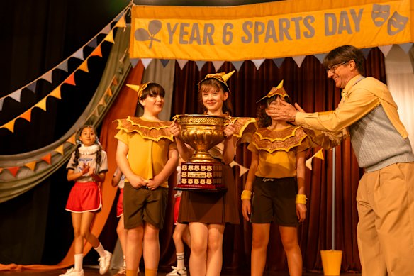 Some new Aussie kids’ shows are still making it onto the small screen, including the ABC’s Caper Crew.