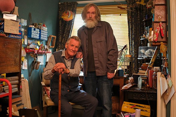 Michael Palin plays the father of Pearce Quigley’s Michael Sleep in Small Prophets.