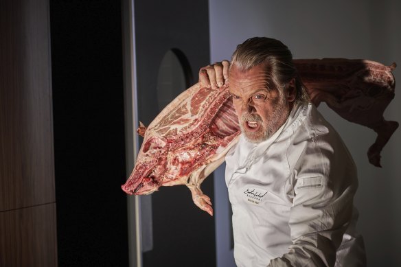 Erik Thomson plays angry chef Easton West in the new ABC drama Aftertaste.