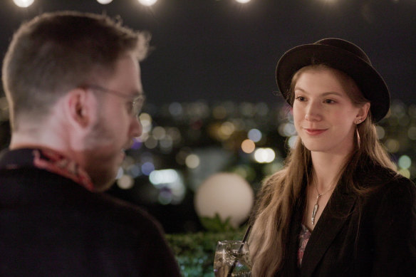 Kassandra on a date in season two of Love on the Spectrum.
