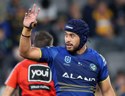 Parramatta’s Kelma Tuilagi.