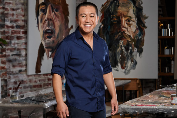 Writer and painter Anh Do.