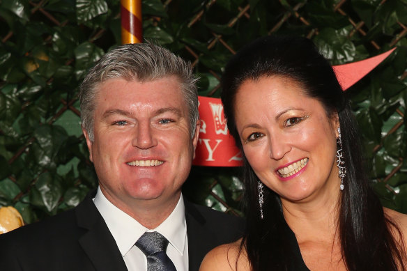 Stuart MacGill and Julie Singleton’s relationship ended in a blaze of headlines in 2017.