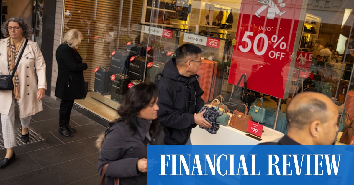 afr.com - Grace Lagan - Retail stocks feel the pain of gloomy shoppers, with one exception