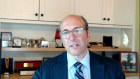 Jeffrey Bleich appears at a Nuix investor meeting in 2021.