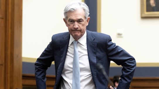US Fed chairman Jerome Powell.