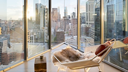 The couple decided to stay put in the 145-square-metre apartment, but called in architecture and design firm Multiplicity to completely rework the home.