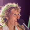 Singer Martha Wainwright performs at her brother Rufus Wainwright’s 50th Birthday in 2023.