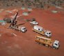 Drilling activities previously undertaken at Marmota Limited’s Aurora Tank gold project in the Gawler Craton region of South Australia.