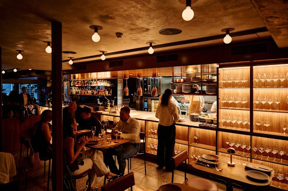 The cosy dining room at Circl.