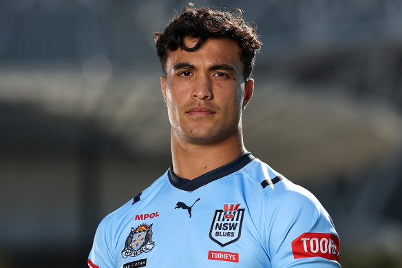 Joseph Suaalii will make his State of Origin debut on Wednesday.