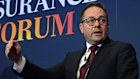 Assistant Treasurer Daniel Mulino at the Financial Review Insurance Forum in Sydney on Tuesday.