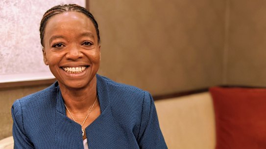 Kenyan Cabinet Minister Monica Juma, photographed in London, Monday October 11, 2021.