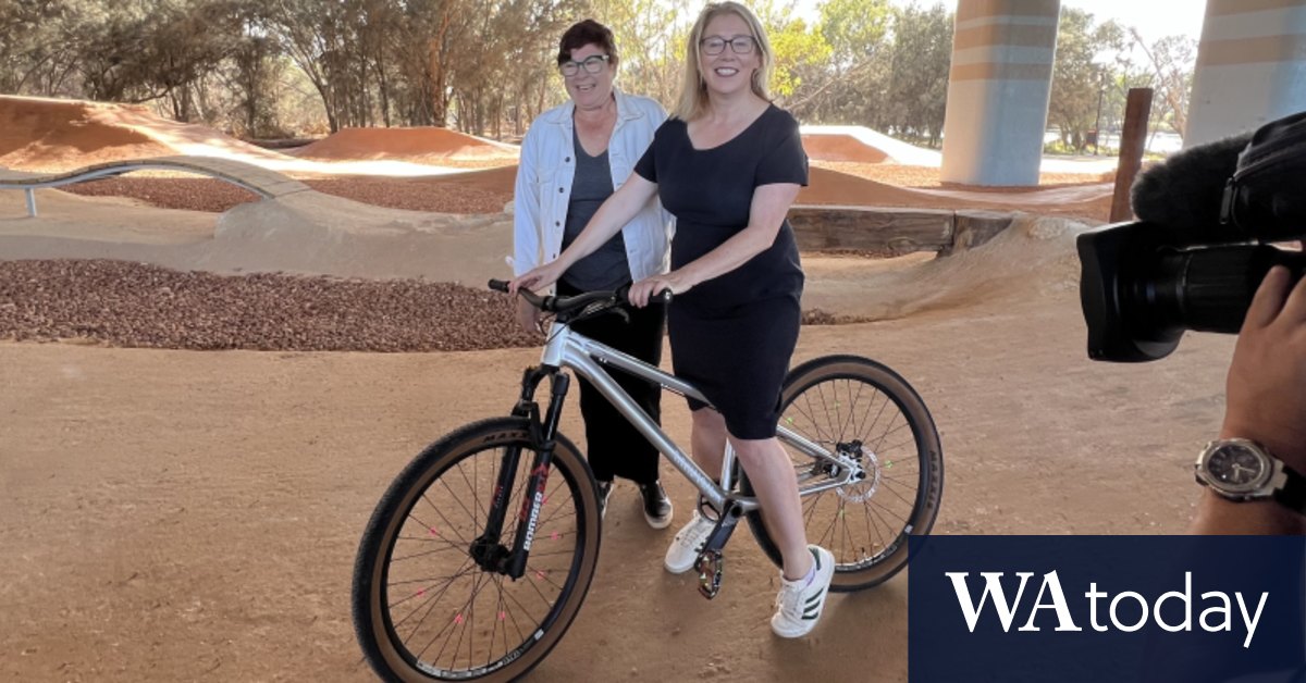 BMX under the bridge Perth’s newest bike track opens under Tonkin Highway