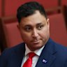 Senator Ralph Babet in the Senate at Parliament House in Canberra on Tuesday 25 November 2025