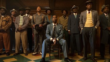 Chris Rock's crime boss Loy Cannon evokes America's history as the land of opportunity, says Fargo creator Noah Hawley.