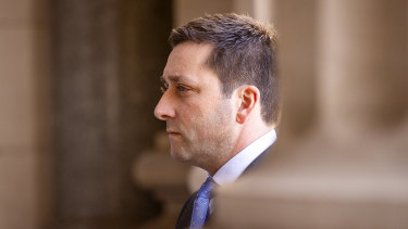 Opposition leader Matthew Guy avoided a court case over the controversial Ventnor decision when he was planning minister in 2011.