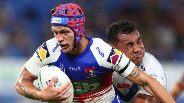Knights fullback Kalyn Ponga has a clause which will allow him to leave Newcastle at the end of 2022.