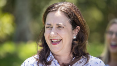 Vindicated: re-elected Queensland Premier Annastacia Palaszczuk.